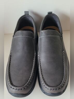 New Henry Ferrera Milara 100 Mens gray dress shoes size 9.5